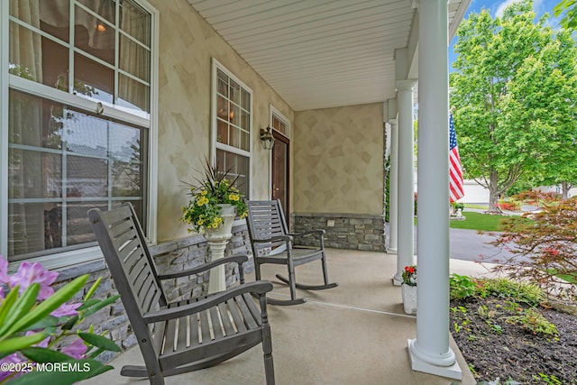 5 Minot Light Ct, Barnegat, NJ 08005 - view of covered porch