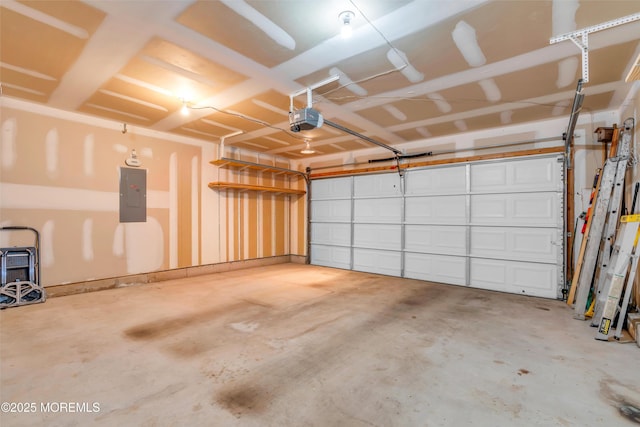 5 Minot Light Ct, Barnegat, NJ 08005 - garage featuring electric panel and a garage door opener