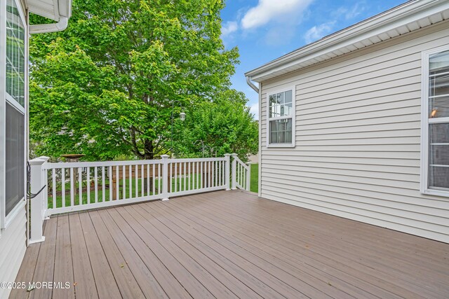 5 Minot Light Ct, Barnegat, NJ 08005 - view of wooden terrace