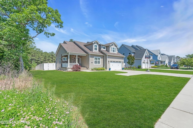 342 Old Squan Rd, Brick, NJ 08724 - view of front of house with driveway, a porch, and a residential view