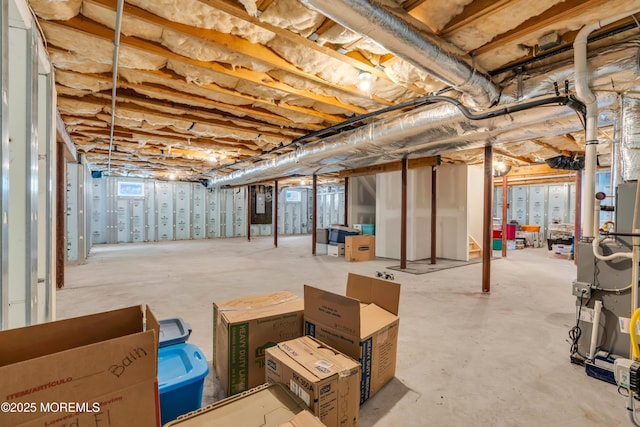342 Old Squan Rd, Brick, NJ 08724 - unfinished below grade area featuring electric panel