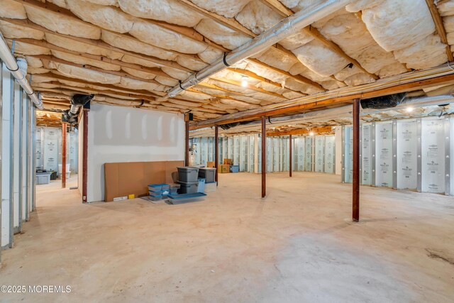 342 Old Squan Rd, Brick, NJ 08724 - view of unfinished basement