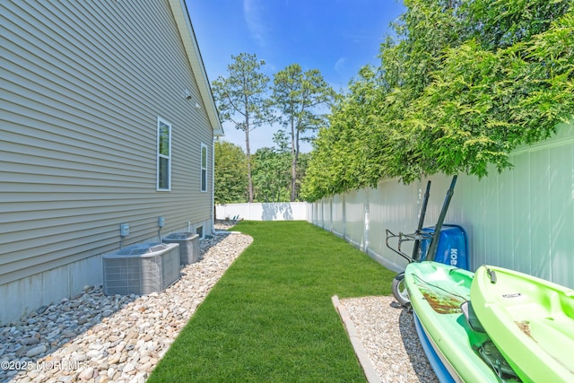 342 Old Squan Rd, Brick, NJ 08724 - view of yard featuring central AC