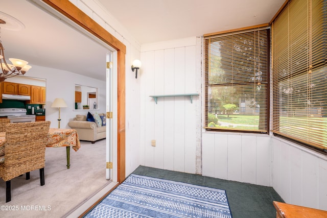 21 Pine Cluster Cir Unit A, Manalapan, NJ 07726 - sunroom / solarium with a chandelier