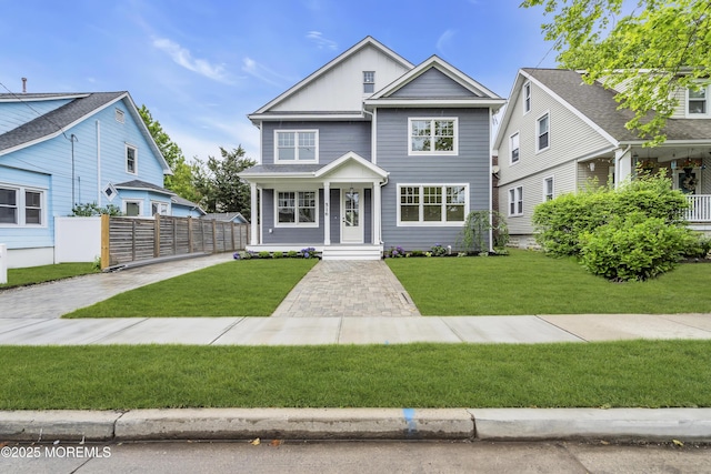 516 13th Ave, Belmar, NJ 07719 - traditional-style home with board and batten siding