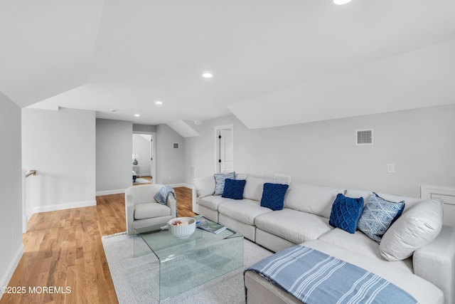 516 13th Ave, Belmar, NJ 07719 - living room with recessed lighting and light wood-type flooring