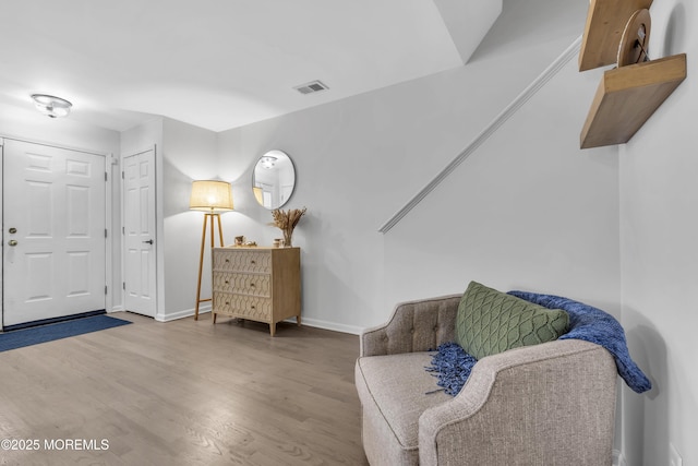 108 Drs James Parker Blvd Unit D8, Red Bank, NJ 07701 - living area with wood finished floors and baseboards