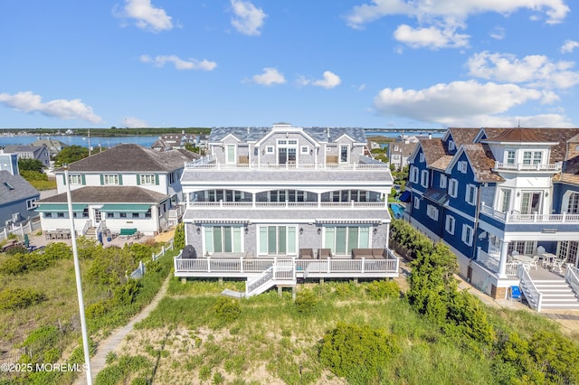 1055 Ocean Ave, Mantoloking, NJ 08738 - aerial perspective of suburban area