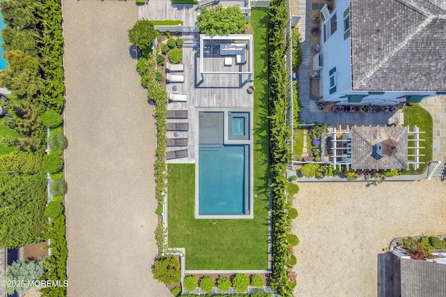 1055 Ocean Ave, Mantoloking, NJ 08738 - bird's eye view