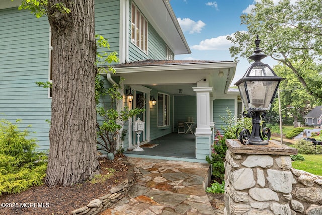 29 Grand Ave, Atlantic Highlands, NJ 07716 - property entrance featuring covered porch