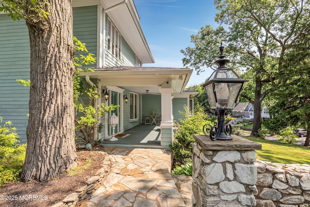 29 Grand Ave, Atlantic Highlands, NJ 07716 - view of covered porch