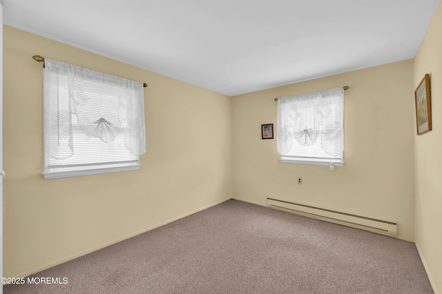 5 Spenser Ct, Brick, NJ 08724 - spare room with baseboard heating and carpet floors