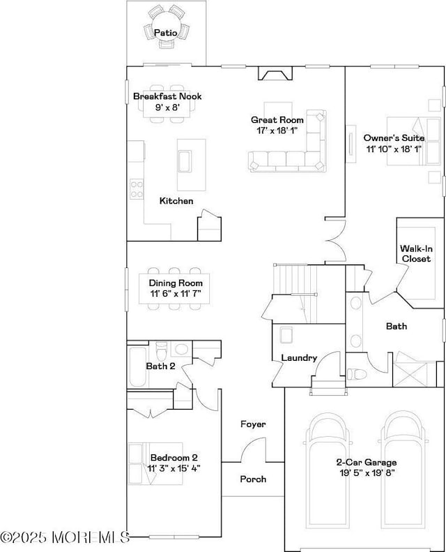10 Prado Rd, Monroe, NJ 08831 - property floor plan