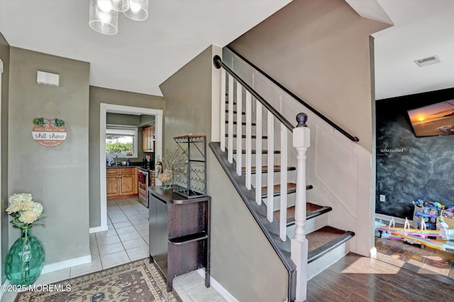 15 Transom Ln, Barnegat, NJ 08005 - staircase featuring baseboards