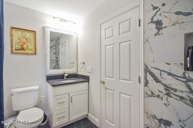 257 Port Monmouth Rd, North Middletown, NJ 07748 - bathroom with vanity and toilet