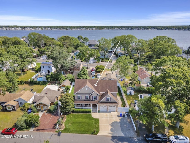 531 Parker Ave, Brick, NJ 08724 - aerial view of residential area with a large body of water
