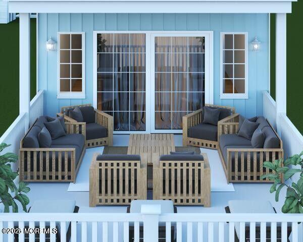 53 Blaine, Seaside Heights, NJ 08751 - view of patio / terrace with outdoor lounge area