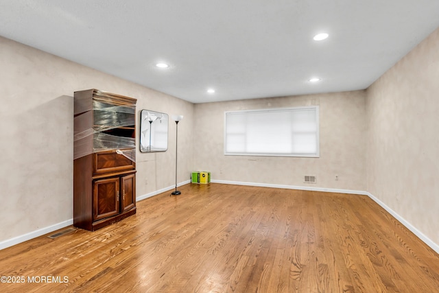 20 Lone Star Ln, Manalapan, NJ 07726 - unfurnished living room with wood finished floors, recessed lighting, and baseboards