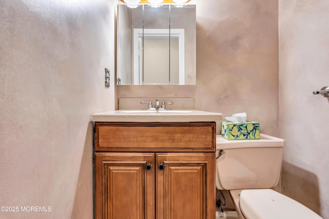 20 Lone Star Ln, Manalapan, NJ 07726 - bathroom featuring toilet and vanity
