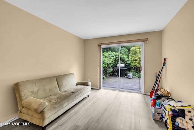20 Lone Star Ln, Manalapan, NJ 07726 - sitting room featuring wood finished floors and baseboards