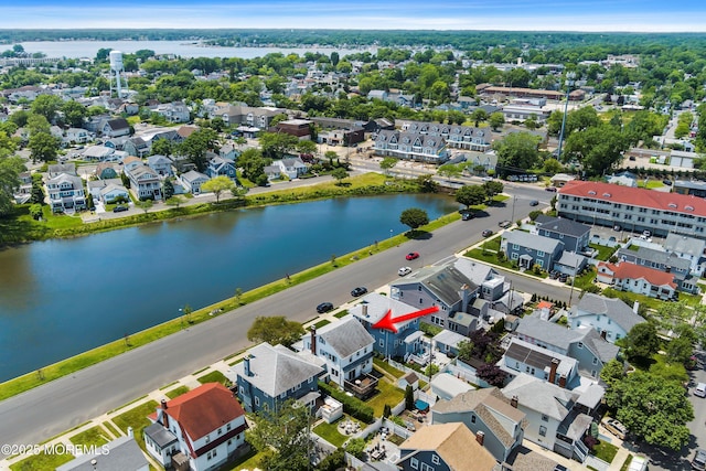510 Bradley Blvd, Bradley Beach, NJ 07720 - aerial view of residential area with a large body of water