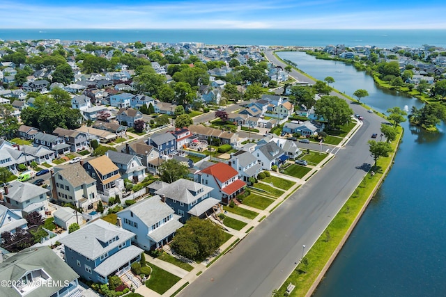 510 Bradley Blvd, Bradley Beach, NJ 07720 - aerial view of property and surrounding area featuring a nearby body of water and nearby suburban area