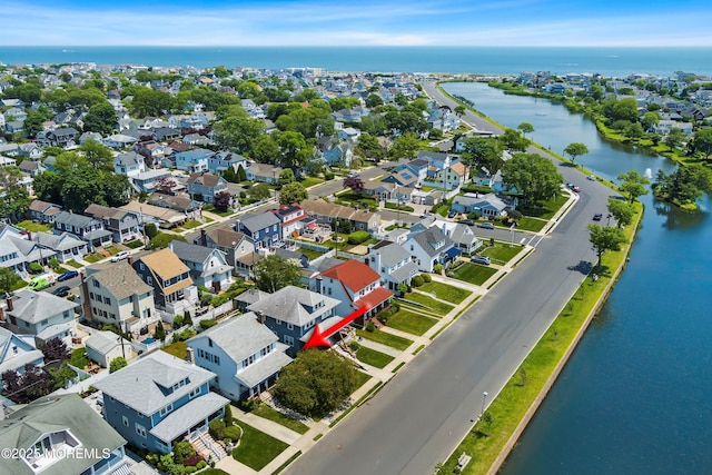 510 Bradley Blvd, Bradley Beach, NJ 07720 - aerial perspective of suburban area with a large body of water