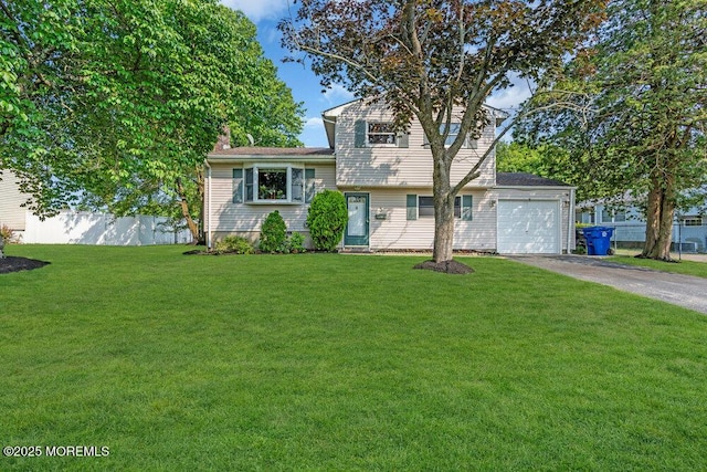 3 Stratton Pl, New Monmouth, NJ 07748 - tri-level home featuring driveway and an attached garage