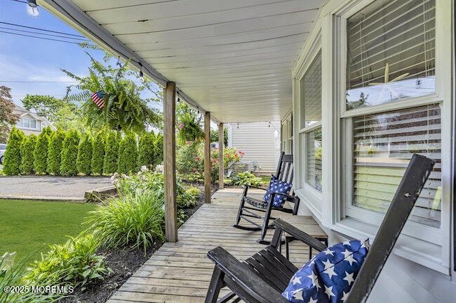 2909 Arthur St, Wall, NJ 07719 - view of wooden porch