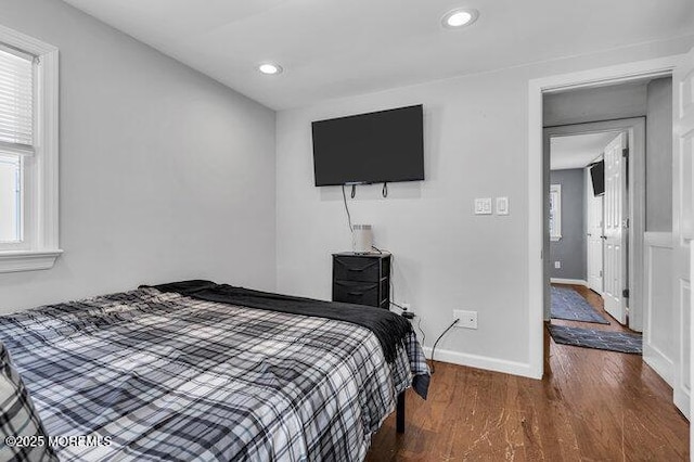 2909 Arthur St, Wall, NJ 07719 - bedroom featuring wood finished floors and recessed lighting