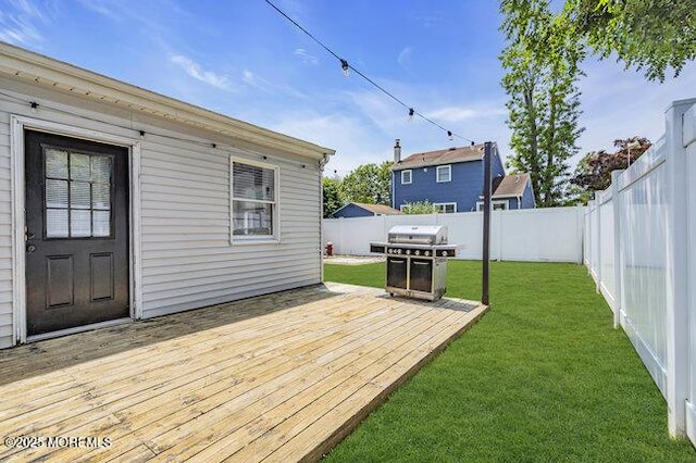2909 Arthur St, Wall, NJ 07719 - deck featuring a fenced backyard