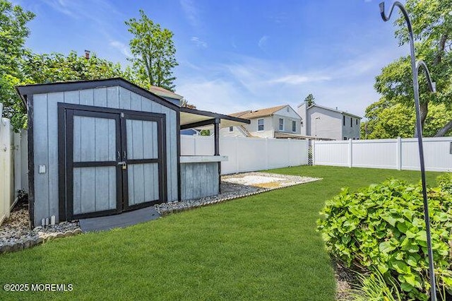 2909 Arthur St, Wall, NJ 07719 - fenced backyard with a shed