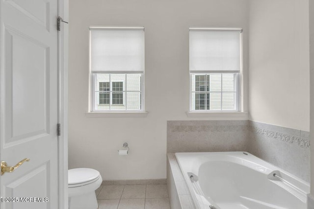 39 Barton Creek Rd, Jackson, NJ 08527 - bathroom featuring a bath and tile patterned floors