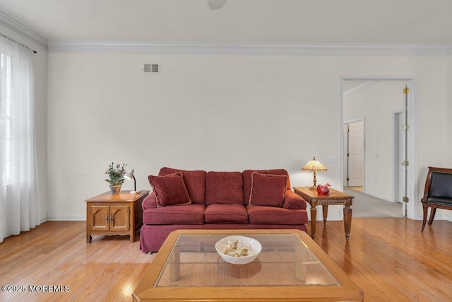39 Barton Creek Rd, Jackson, NJ 08527 - living room with crown molding and light wood-style flooring