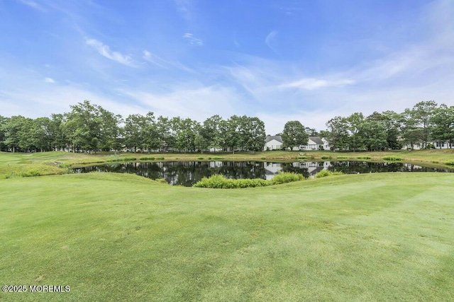 39 Barton Creek Rd, Jackson, NJ 08527 - view of community featuring a water view, a yard, and view of golf course