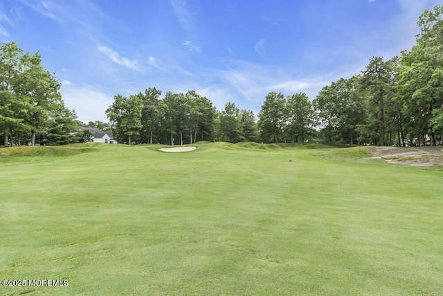 39 Barton Creek Rd, Jackson, NJ 08527 - view of community featuring view of wooded area, golf course view, and a yard