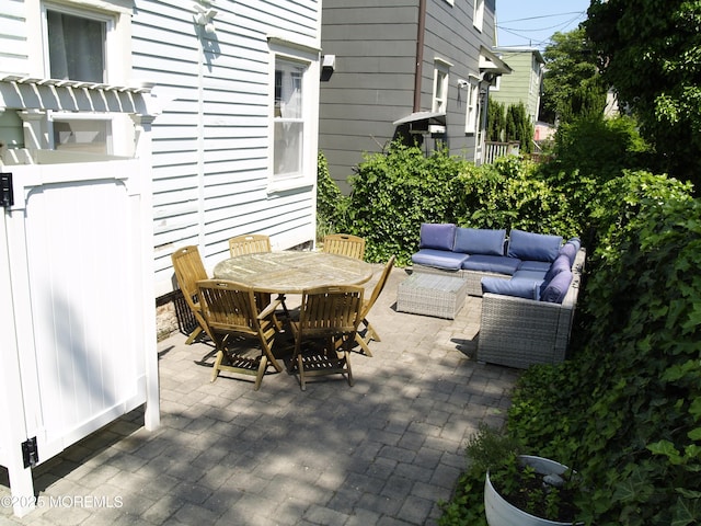 142 Heck Ave, Ocean Grove, NJ 07756 - view of patio with outdoor lounge area and outdoor dining area