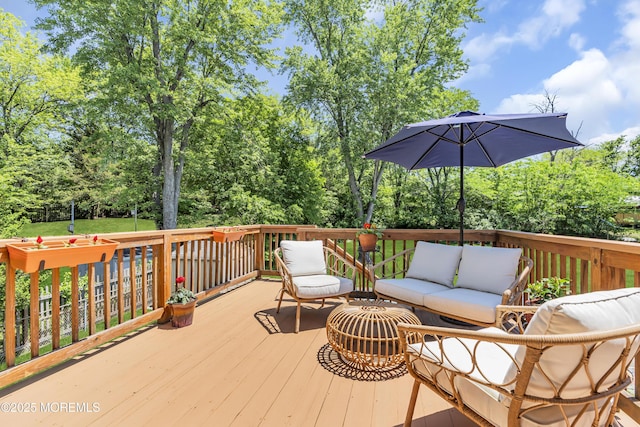 7 Juniper Ln, Jackson, NJ 08527 - deck with outdoor lounge area