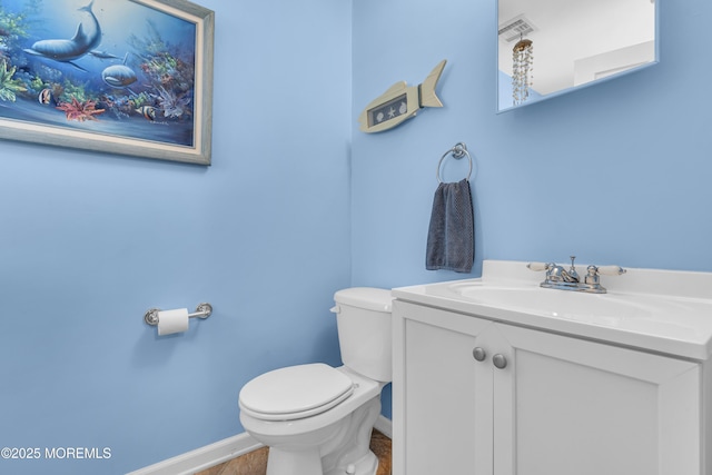 7 Juniper Ln, Jackson, NJ 08527 - bathroom featuring toilet, vanity, and baseboards
