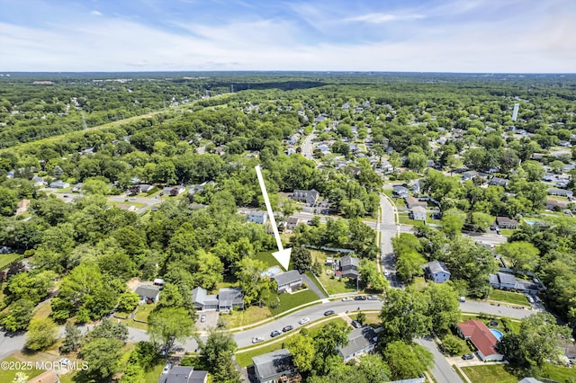 7 Juniper Ln, Jackson, NJ 08527 - aerial perspective of suburban area featuring a forest