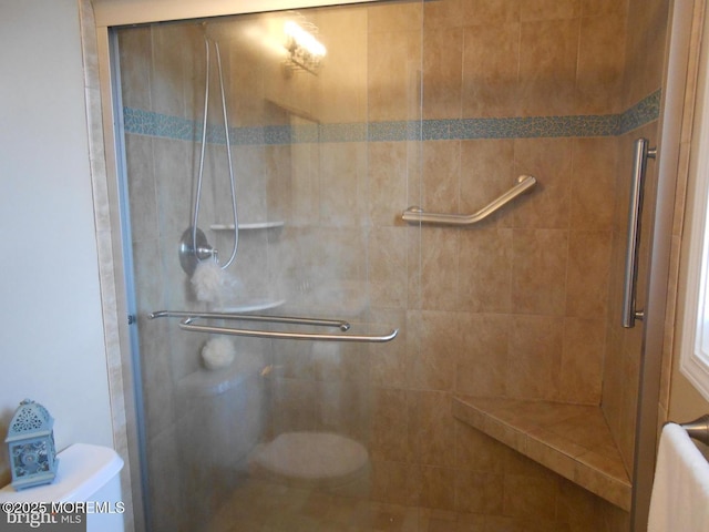 483 Coral Ln, Manahawkin, NJ 08050 - bathroom featuring a shower stall