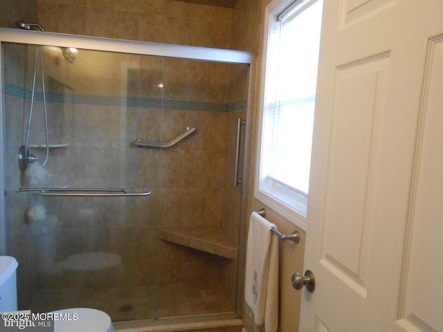 483 Coral Ln, Manahawkin, NJ 08050 - full bath with a stall shower and toilet
