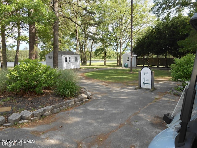 483 Coral Ln, Manahawkin, NJ 08050 - view of asphalt driveway