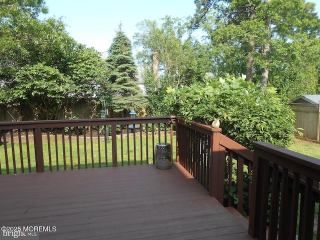 483 Coral Ln, Manahawkin, NJ 08050 - view of deck