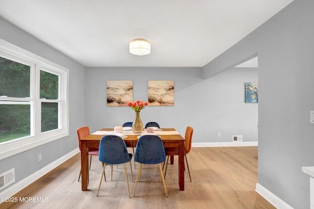 1172 Concord Dr, Brick, NJ 08724 - dining room featuring light wood finished floors and baseboards