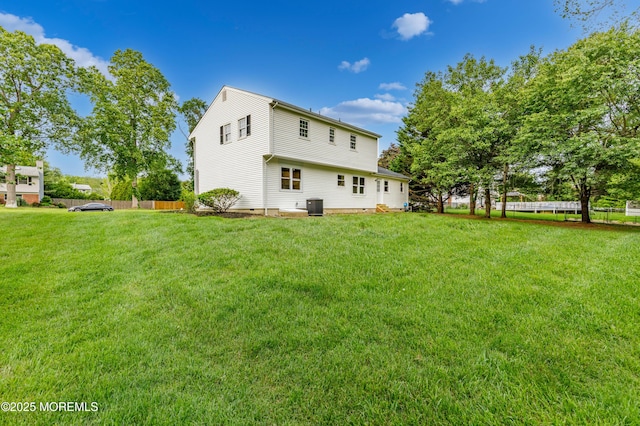 1172 Concord Dr, Brick, NJ 08724 - rear view of property featuring central air condition unit