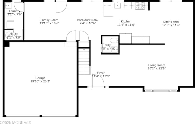 1172 Concord Dr, Brick, NJ 08724 - floor plan / room layout