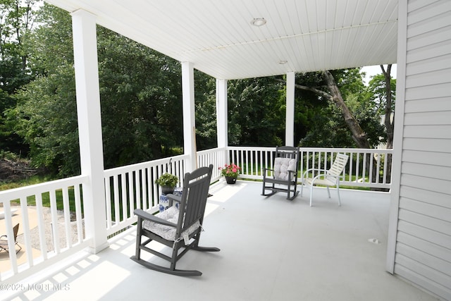 6 Marc Ln, North Hanover, NJ 08562 - view of covered porch