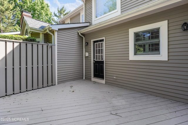 34 Peach Tree Ln, Little Silver, NJ 07739 - view of wooden deck