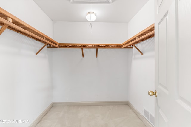 34 Peach Tree Ln, Little Silver, NJ 07739 - spacious closet with carpet floors and attic access